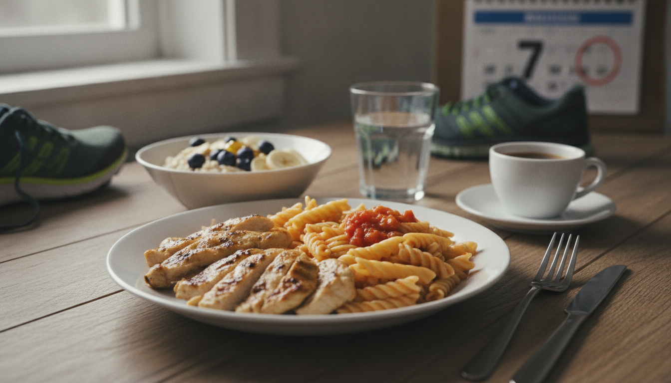 食事は「いつも通り＋少しの炭水化物」がちょうどいい