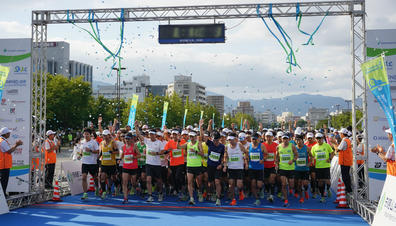 完走率は約85%!実は多くの人が笑顔でゴールしているんです