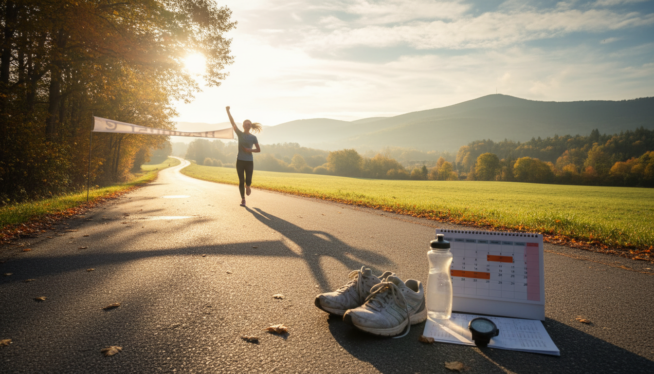 フルマラソン完走への目安は3〜6ヶ月です