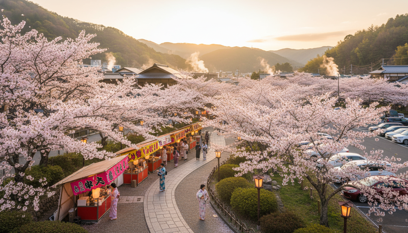 2026年の桜まつりを存分に満喫するための3つの具体例