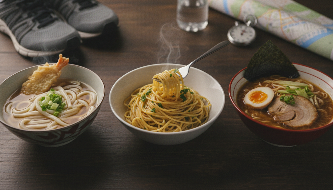 なぜ「うどん・パスタ・ラーメン」の順で安全性が変わるのでしょうか?